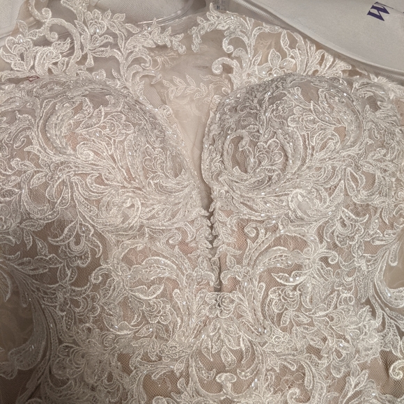 Brand New, Never Worn Wedding Dress - Picture 5 of 6